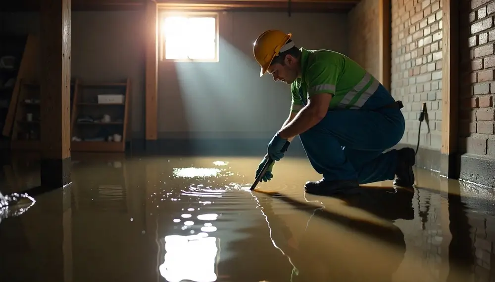 Professional water damage restoration services in Porter, OK